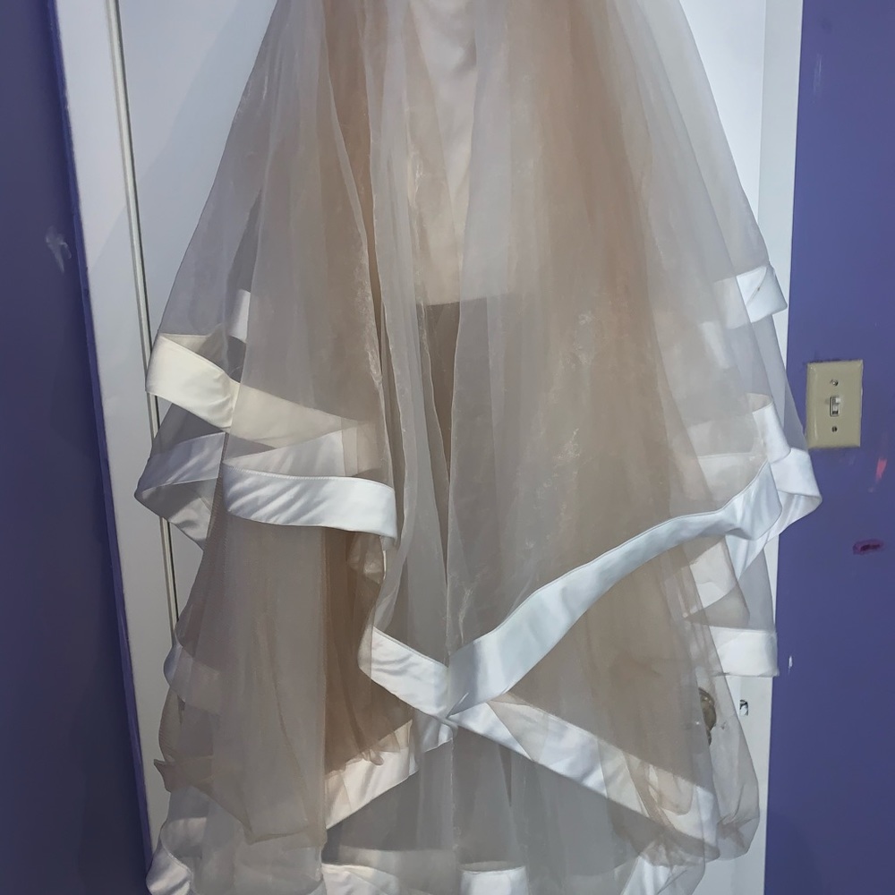 Two piece prom dress